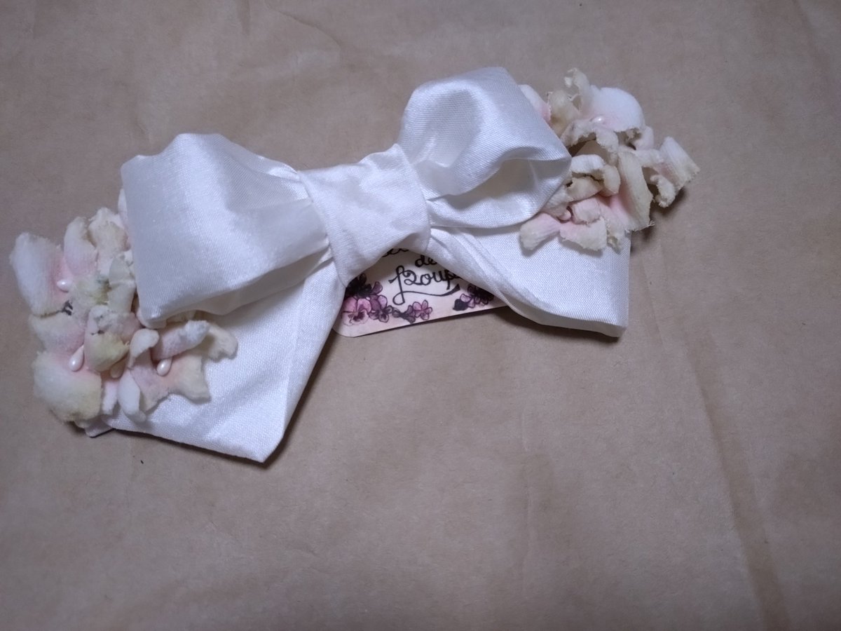 Fairy Wish様(<a href="/Fairywish_info/">Fairywish🧚‍♀️ふしぎの森の洋品店🧚‍♀️セレクトショップ</a>)で委託のBelle des Poupee(<a href="/belledespoupee/">Belle des Poupee</a>)様のリボンクリップを🎀
お気に入りすぎて何個目かな🤔笑
ボブにしたのでさらにクリップが映えそうでお迎え出来て嬉しいです！
デザイナーの小林さんが覚えてくださってて嬉しかったです🥰
今度はお洋服もお迎えしたいな☺️