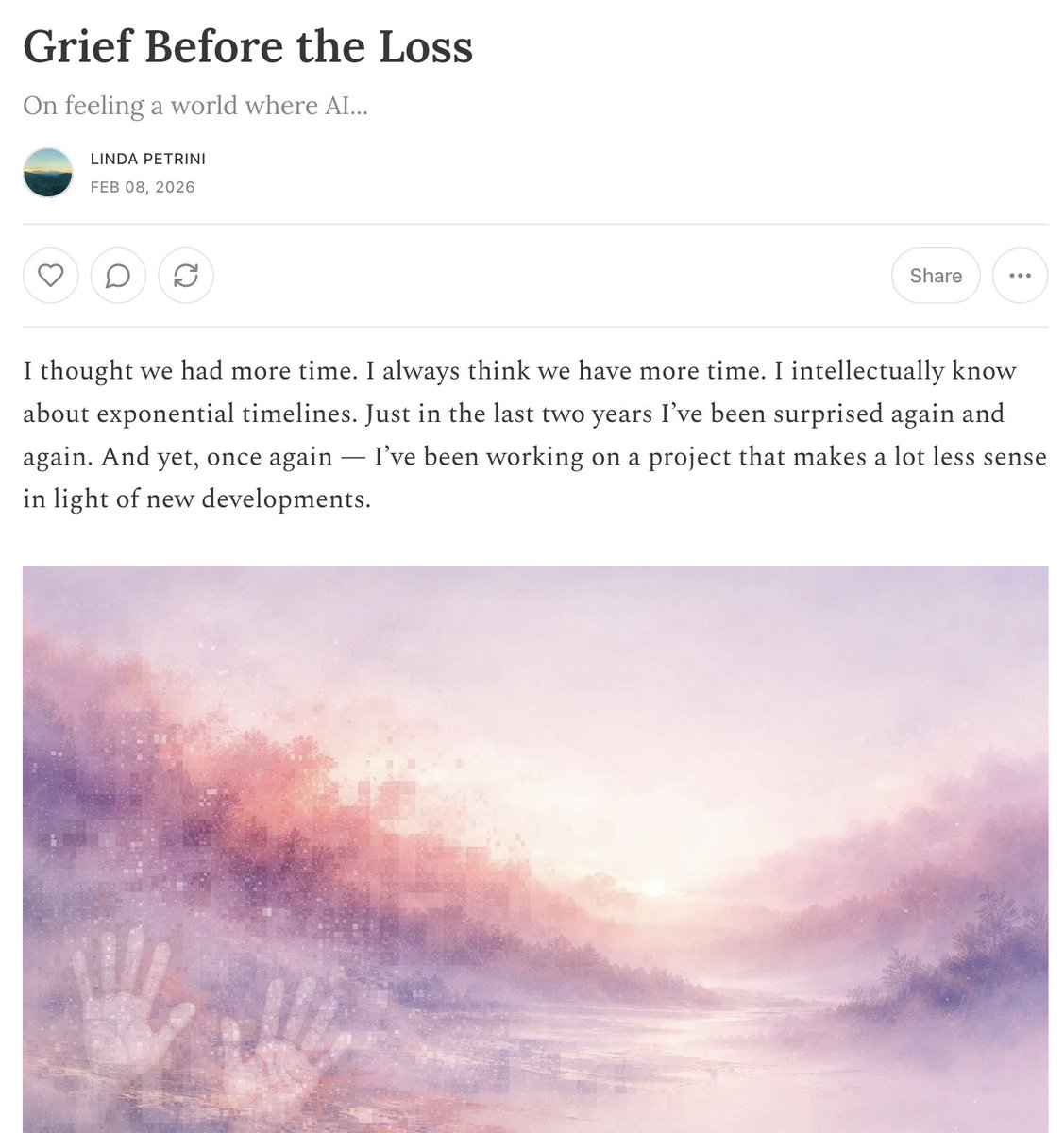 some words on AI and grief
