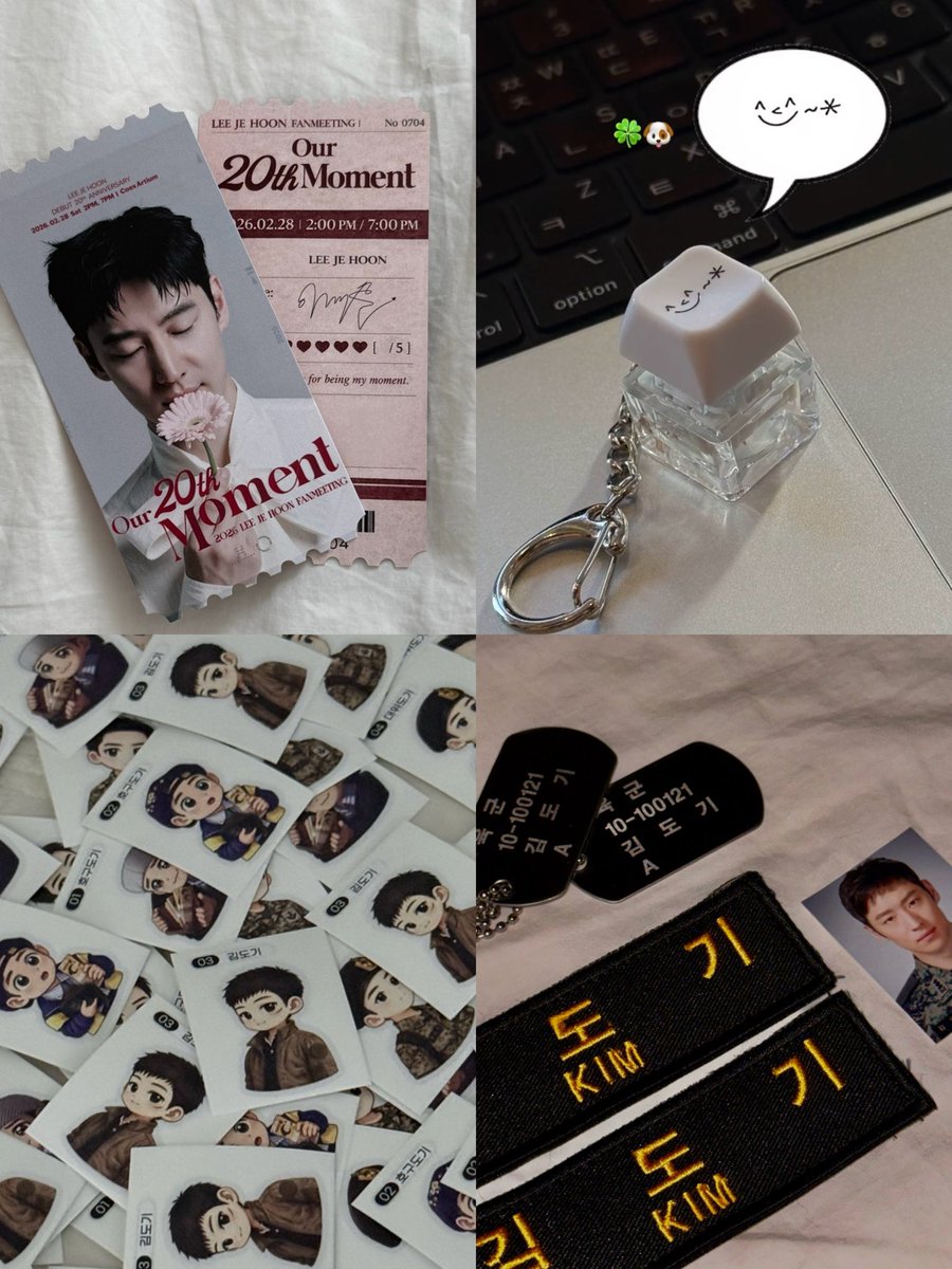 𝙾𝚞𝚛 𝟸𝟶𝚝𝚑 𝙼𝚘𝚖𝚎𝚗𝚝>
2026 #이제훈 팬미팅 나눔 최종공지

1회차(10set) : 1:30 pm
2회차(10set) : 6:30 pm
장소 : 나눔 10분~15분전 당일 공지 

-오리지널티켓
-띠부씰(랜덤2종)
-키캡키링

선착5분 김도기세트🚕

*변경사항 생길 시 인용으로 안내드리겠습니다! 
많이가져가주세요🙇‍♀️