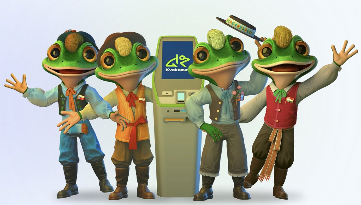 Our green machines are popping up everywhere! 🏙️📍

From shopping malls to city centers, Kvakomats are making crypto accessible for everyone. Where should we land next?

Let us know in the comments! 🐸