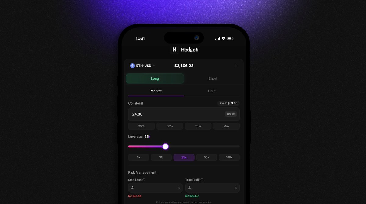 The recent ArbOS Dia upgrade means cheaper and more predictable gas fees for HedgeFi users. 

Hedge was built by traders, for traders!