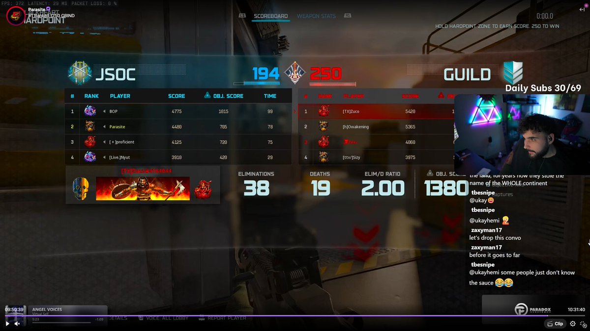 GGs, <a href="/Parasite/">Chris</a>