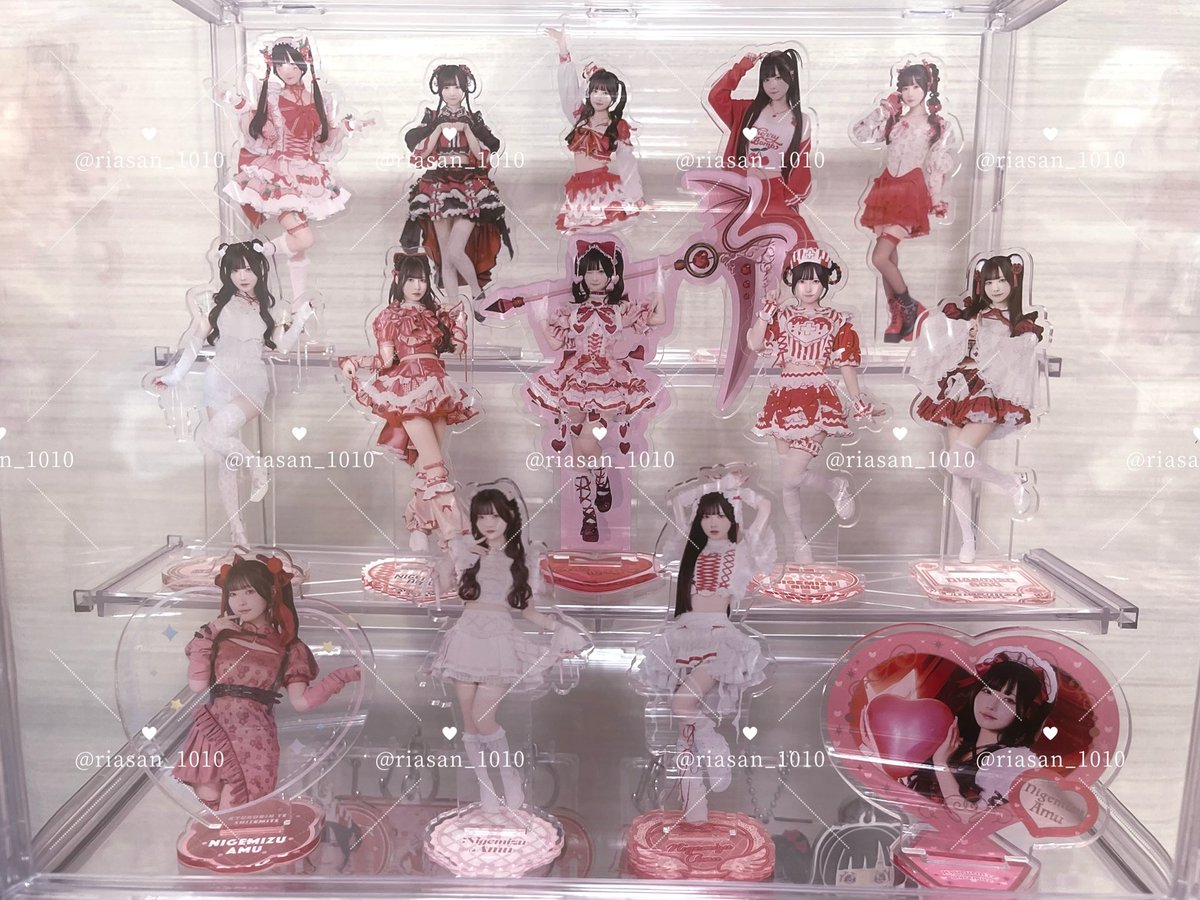 アクスタコレクション⟡.· 頑張って集めました꒰՞⩊꒱֯♡可愛い