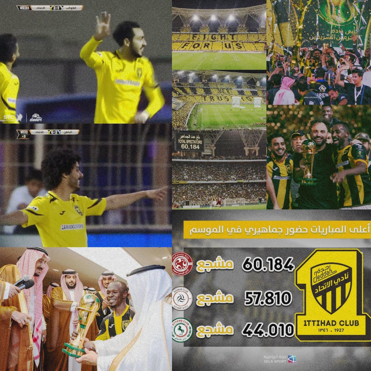 - اوقفوا الفريق عن التسجيل فترتين
- ابعدوا الرئيس واحضروا رئيس
- حرمونا من الرخصة الاسيوية
- الغوا السوبر السعودي 
- الغوا السوبر السعودي المصري
- زادوا عدد الاجانب منتصف الموسم
- شالوا نجم الفريق للإحتراف الوهمي

هل تعتقد كل ذلك أوقفنا وأحبطنا ؟؟؟

• 44 الف ضد الاتفاق ✔ "دور