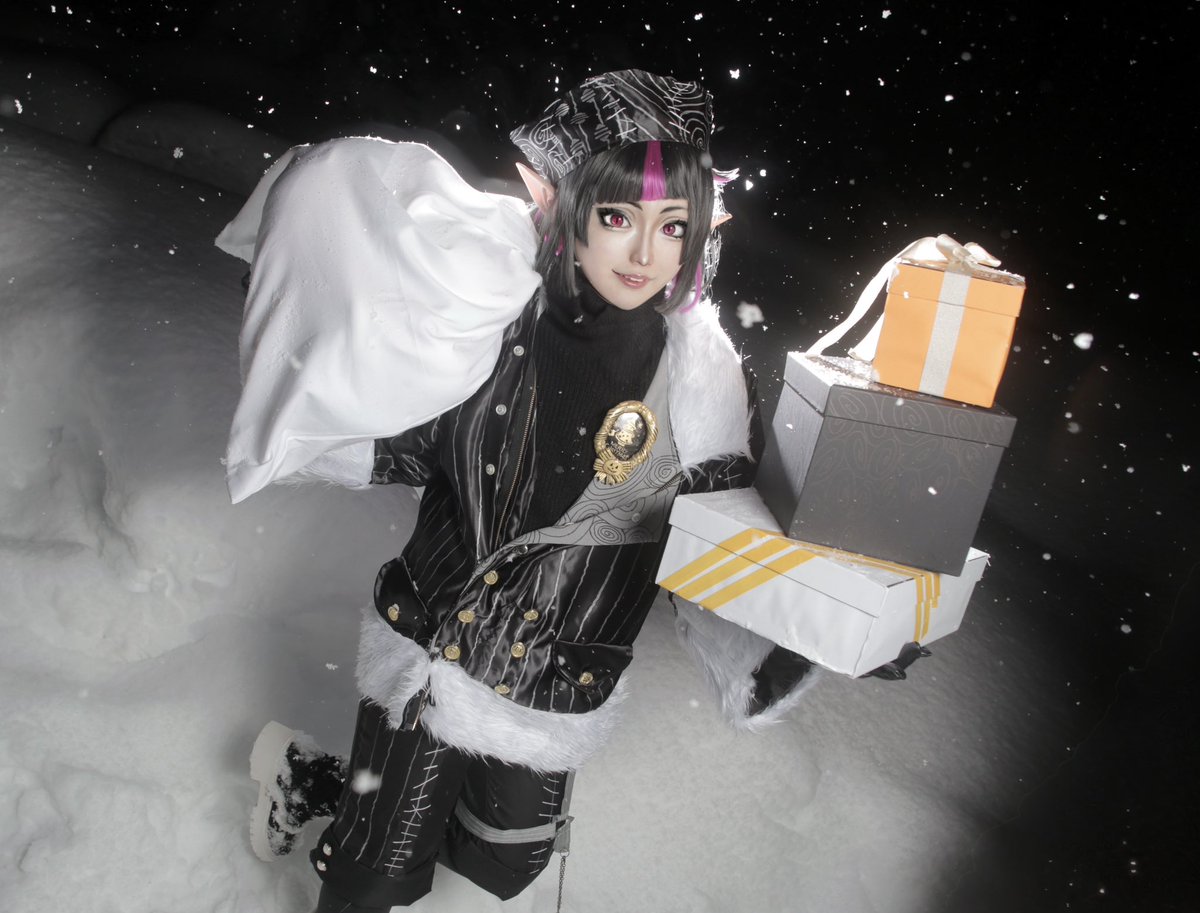 クーリエと雪合いすぎる✨かわいい