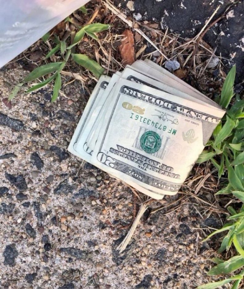 If you found $1m on the ground, what would you do? 

A. Keep it 

B. Turn it in