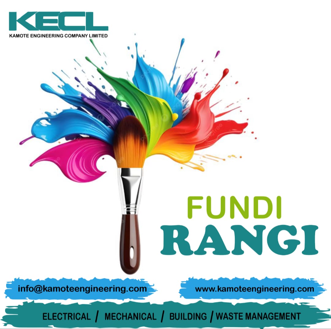 KECL_Company's tweet photo. Transform your spaces with precision and color.

At KECL, we don’t just build structures; we bring them to life. Our professional Fundi Rangi services ensure a flawless finish that lasts. From residential touch-ups to large-scale industrial projects https://t.co/Su82soM8i5