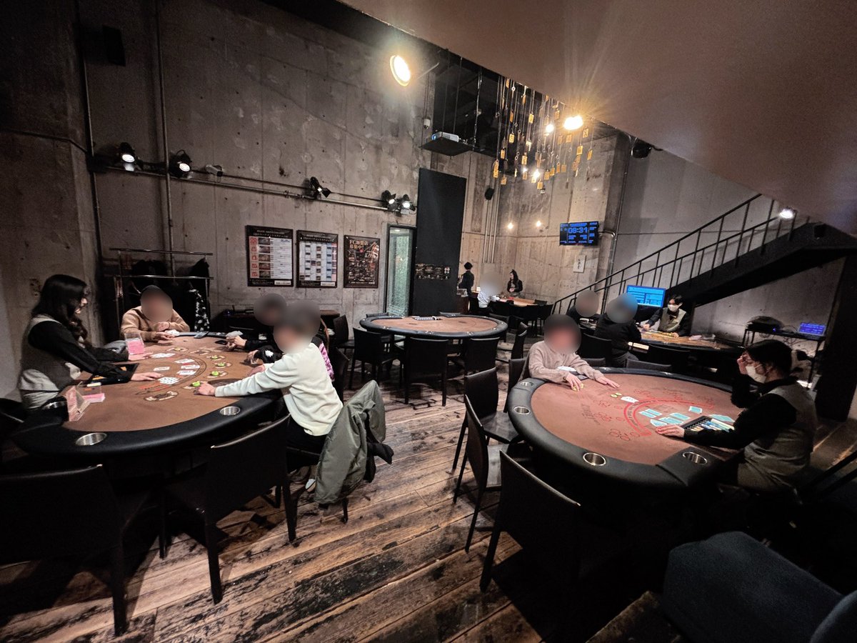 ただいまのご案内状況 💜ブラックジャック 💙バカラ 💚アルティメット