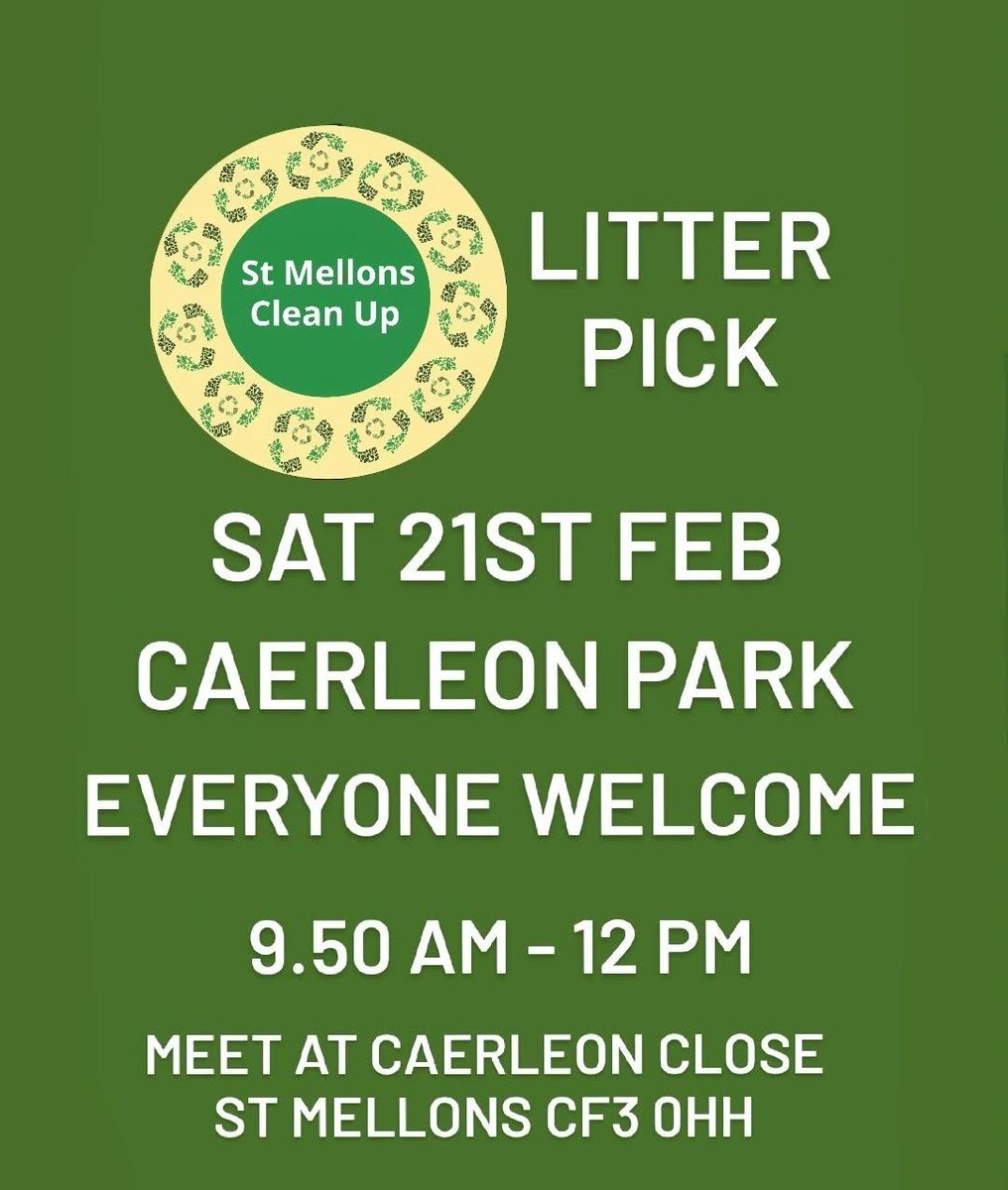 St Mellons Clean Up tweet media