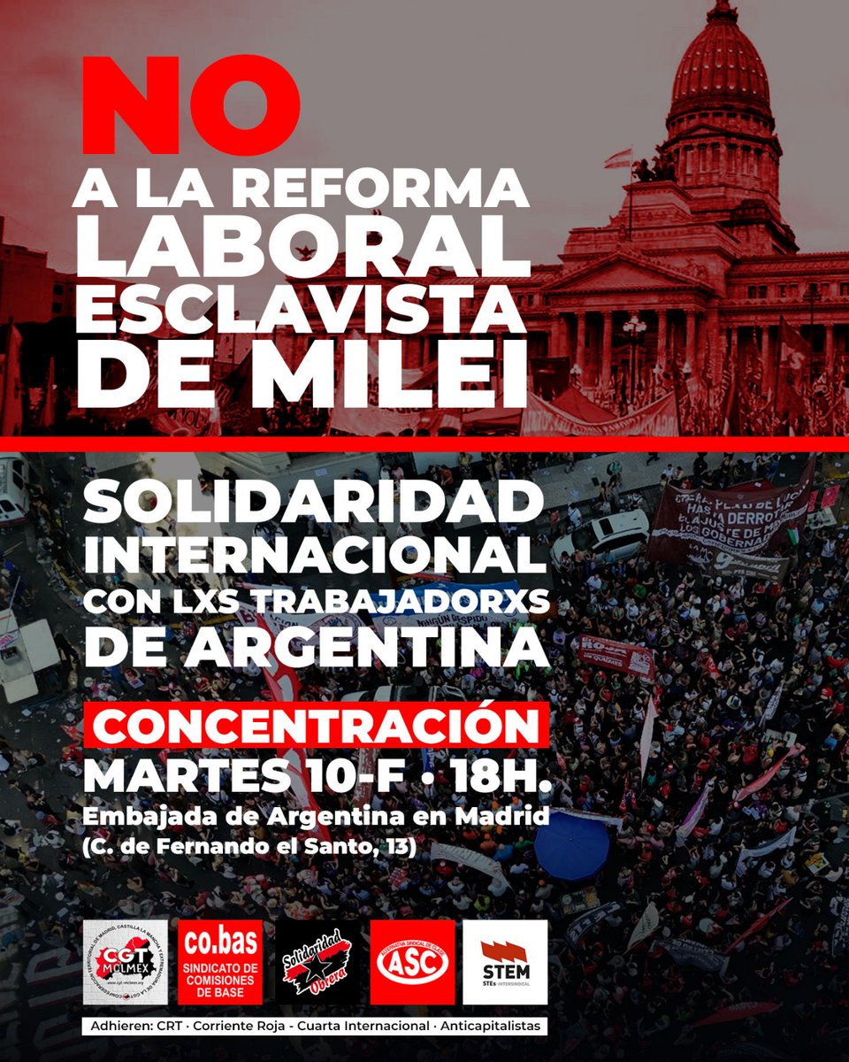 CGT Madrid, Castilla la Mancha y Extremadura tweet media