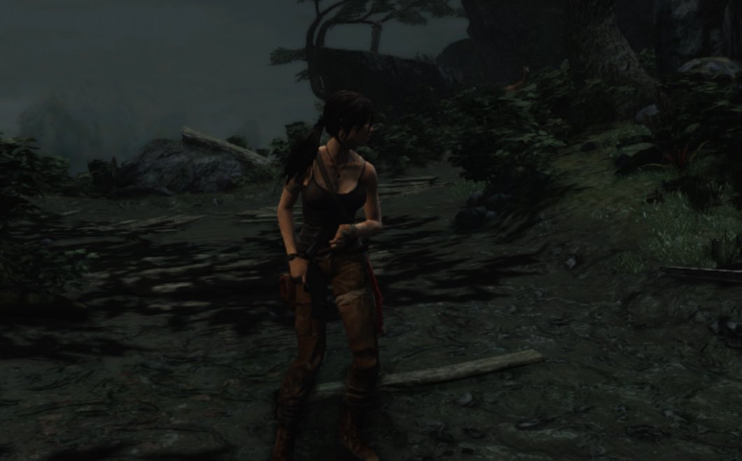 NathanRaiders's tweet photo. The fact Lara was gonna have working daul pistols …. #tombraider #beta #earlybuilds #tombraider2013 https://t.co/Ze0Qiv3ZAb