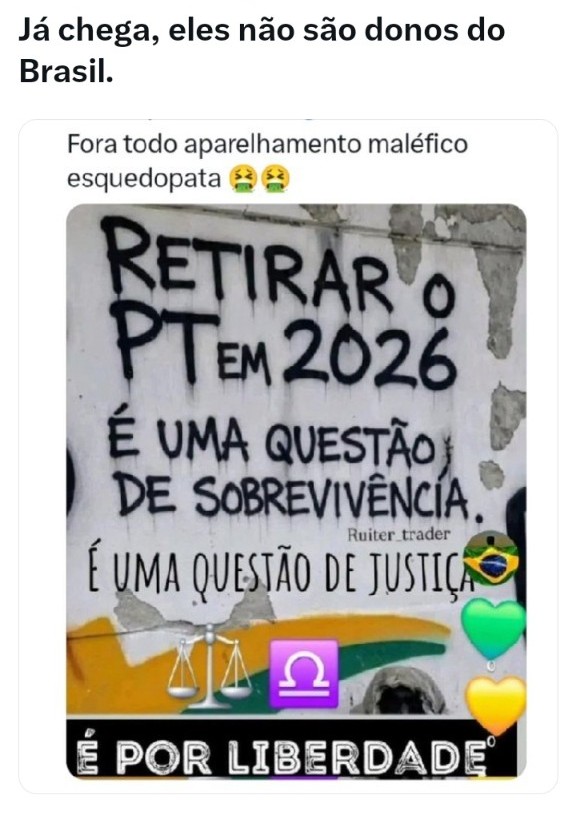 <a href="/paulodetarsog/">Paulo de Tarso</a> E qualquer partido que tenha ligação com a esquerda podre.