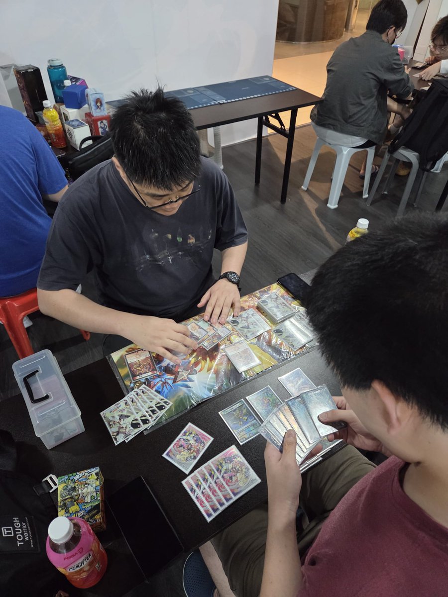 Cardboard_CS's tweet photo. DM Weekly Tourney Concluded!
8/2/2026
Winner: Damon
Deck: 4C Imen
2nd: Darien
3rd: Henry
4th: Shengyiyu
Thank you to everyone for participating!!
#cardboardcollectible
#duelmasters
#dmsgmyid
#tradingcardgame
#tcg
#デュエマ https://t.co/OM866gh77Y