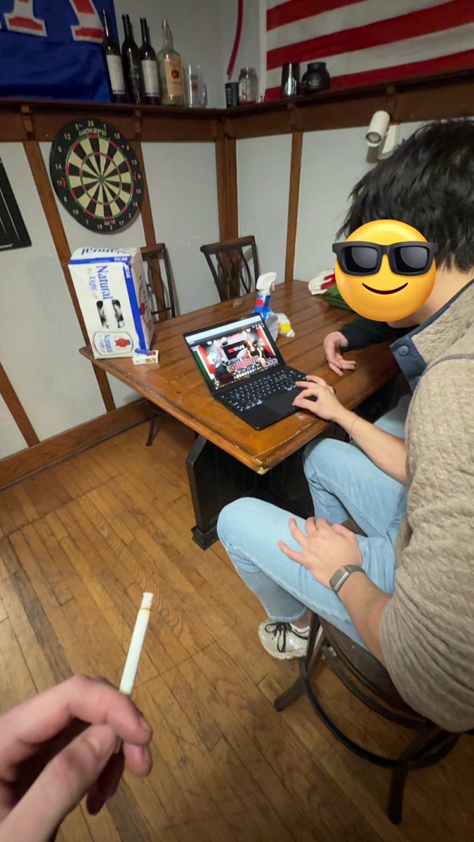 4:32am. Cigarette in the living room. Virtual roulette. Not a single fucking glimpse of a woman. Everyone still here should have graduated last year. Fuck.