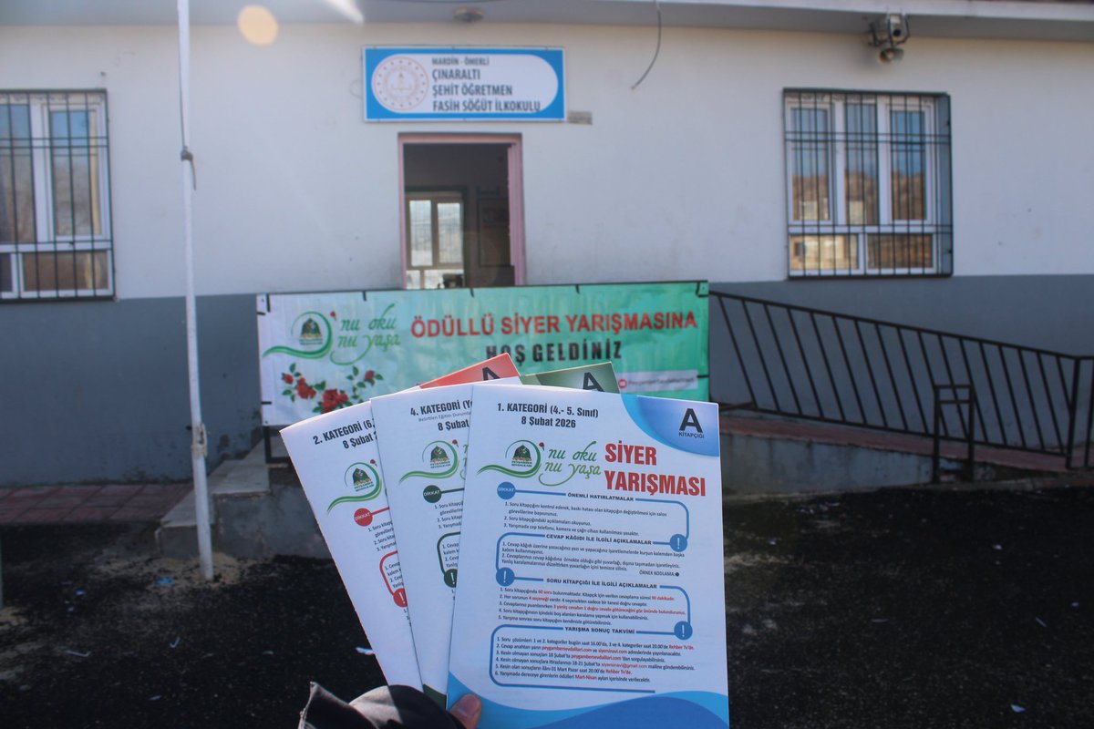 Bugün günlerden Siyer bayramı
📍Mardin Ömerli Çınaraltı köyü 
📸:Yahya Önen 
#SiyerSınavı