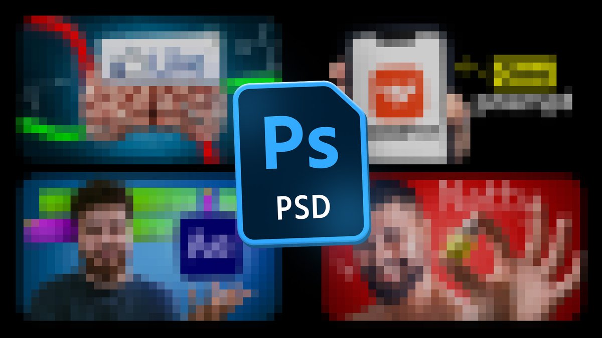 FREE 4 Thumbnails PSD Pack! 🚀

 The Pack contains 4 cool Thumbnail PSD files for Educational purpose.  

Here’s how to get it:  
1⃣Drop a like💓
2⃣Hit that Retweet♻️
3⃣Comment “PSD” below🗨️

I’ll send the link straight to your DMs (make sure you’re following)⚠️