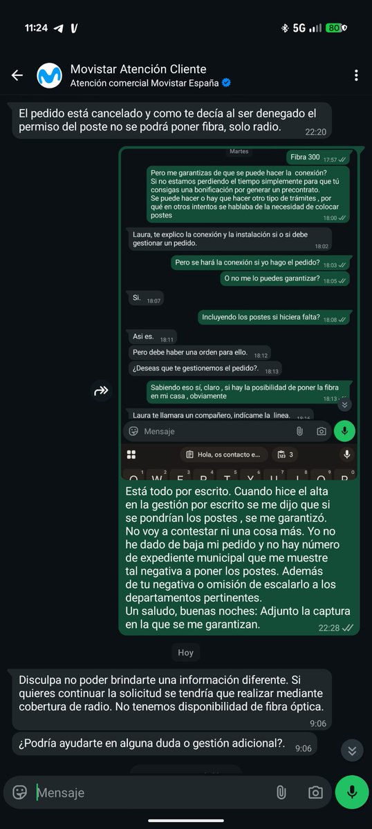 Adjunto las pruebas de que no se me quiere dar el número de Expediente Municipal o el documento que certifica dicha denegación. <a href="/FACUA/">FACUA</a> <a href="/SEtelecoGob/">SE Telecomunicaciones e Infraestructuras Digitales</a> <a href="/RubenSanchezTW/">Rubén Sánchez</a> <a href="/movistar_es/">Movistar España</a> <a href="/Telefonica/">Telefónica</a> <a href="/c_aestrada/">Concello da Estrada</a>