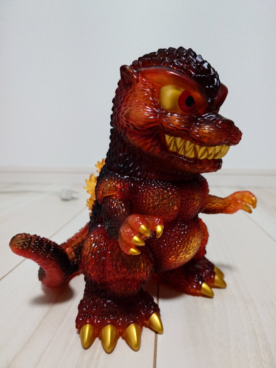 バーニングキングダム@ヴェム・バーニングゴジラ限定ソフビ、WF