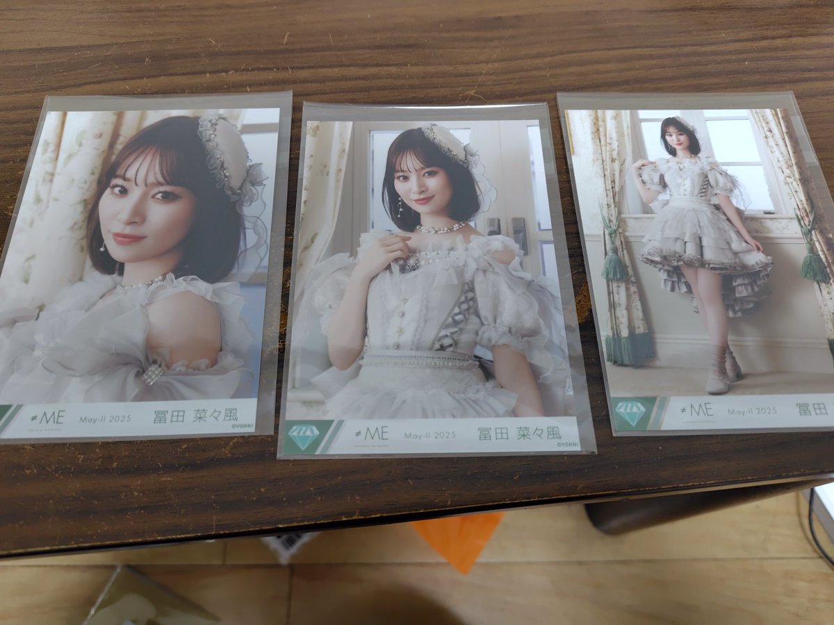 モブノデレラのなんかちゃんの生写真お迎え(⁠^⁠^⁠) #ノイミー #冨田菜々風