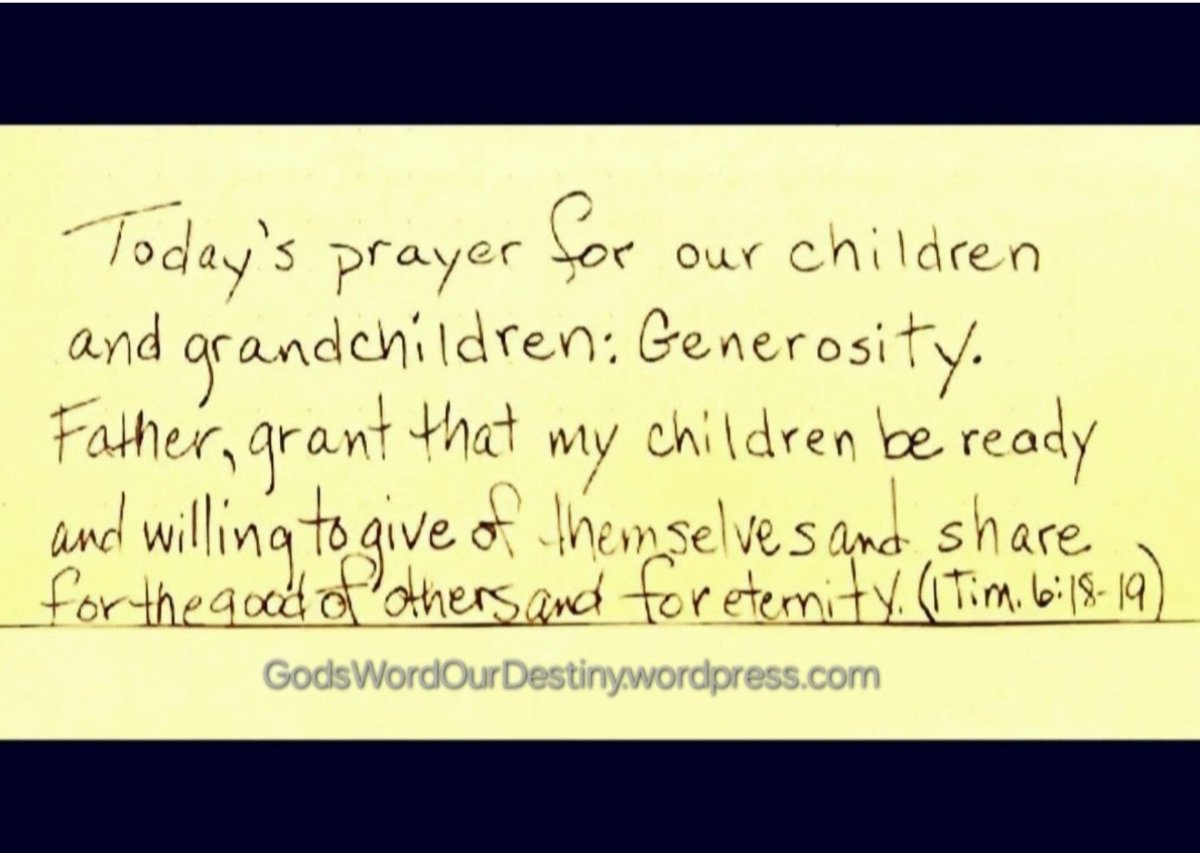 wohlford_connie's tweet image. Today for our #children and #grandchildren: generosity. 

#generosity #begenerous #GodsWordOurDestiny #eternity