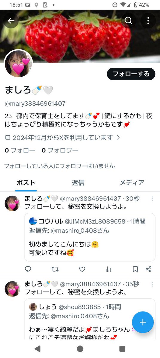 ましろ🍼🤍 (@mashiro_0408) / Posts / X
