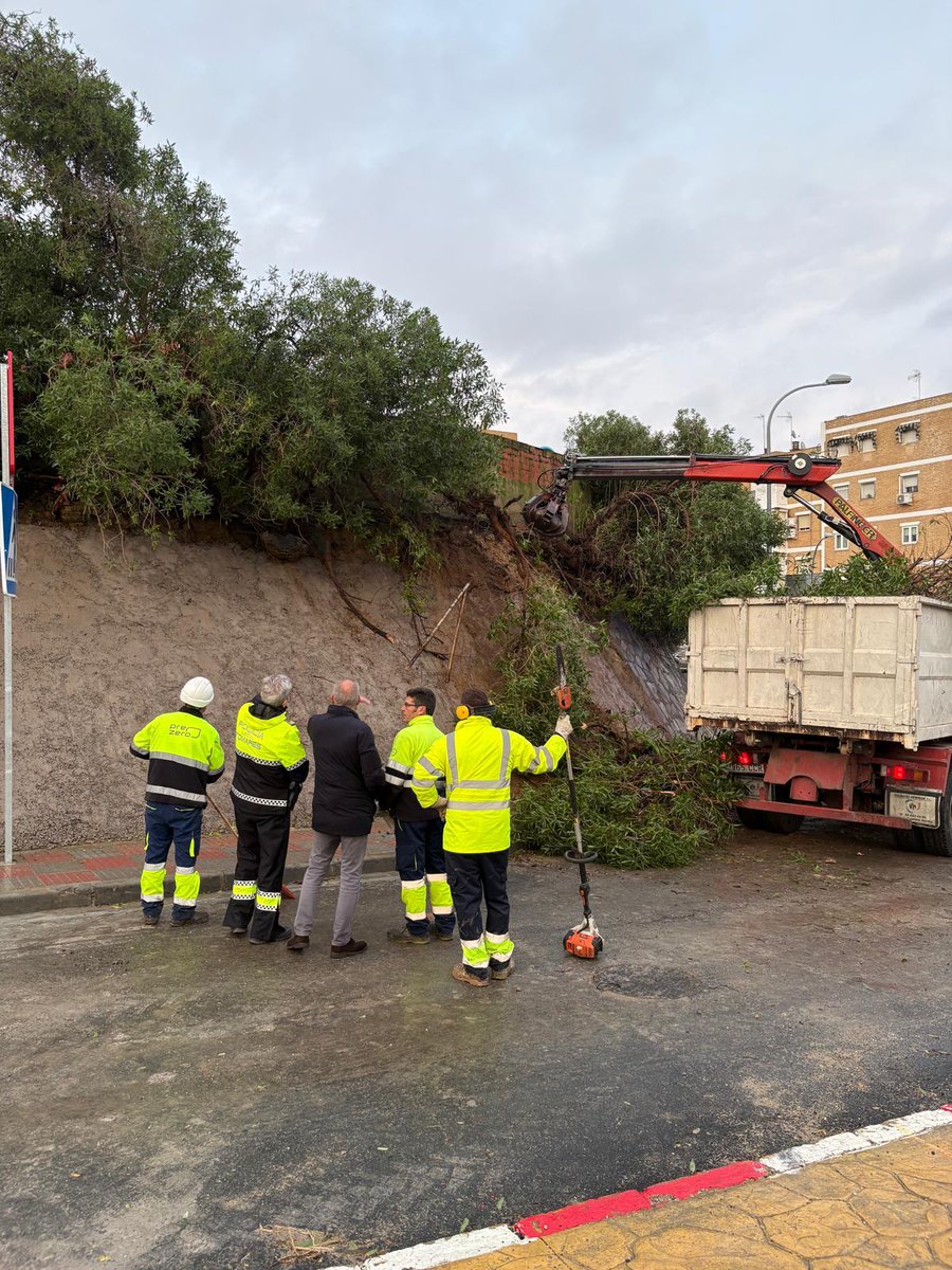 Soriano_Alcalde's tweet photo. Mi agradecimiento  a todos los dispositivos de emergencia que, durante todo el día de ayer, estuvieron trabajando sin descanso para atender las incidencias provocadas por la borrasca Marta.

La actuación de los equipos de Vías y Obras, PreZero, Policía Local y Protección Civil ha sido fundamental para garantizar la seguridad ciudadana.