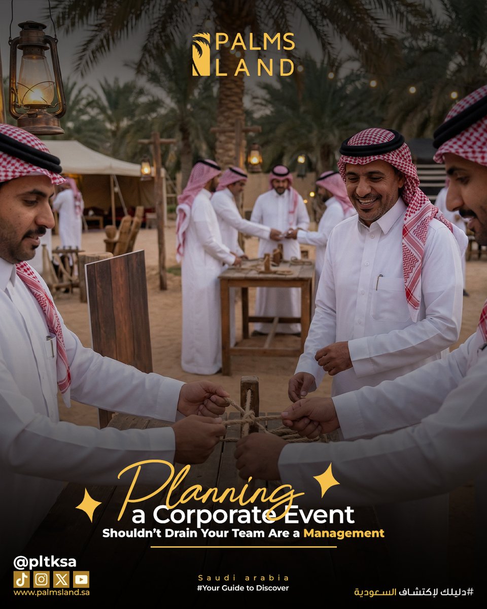 PLTKSA's tweet photo. Your HR and admin teams
should focus on people — not logistics.

Professional event management
removes pressure and ensures smooth execution.

That’s why companies partner with experts
to manage corporate events properly.

 #EmployeeEngagement
#CorporateEvents #EventManagement https://t.co/v6WOTh8SMt
