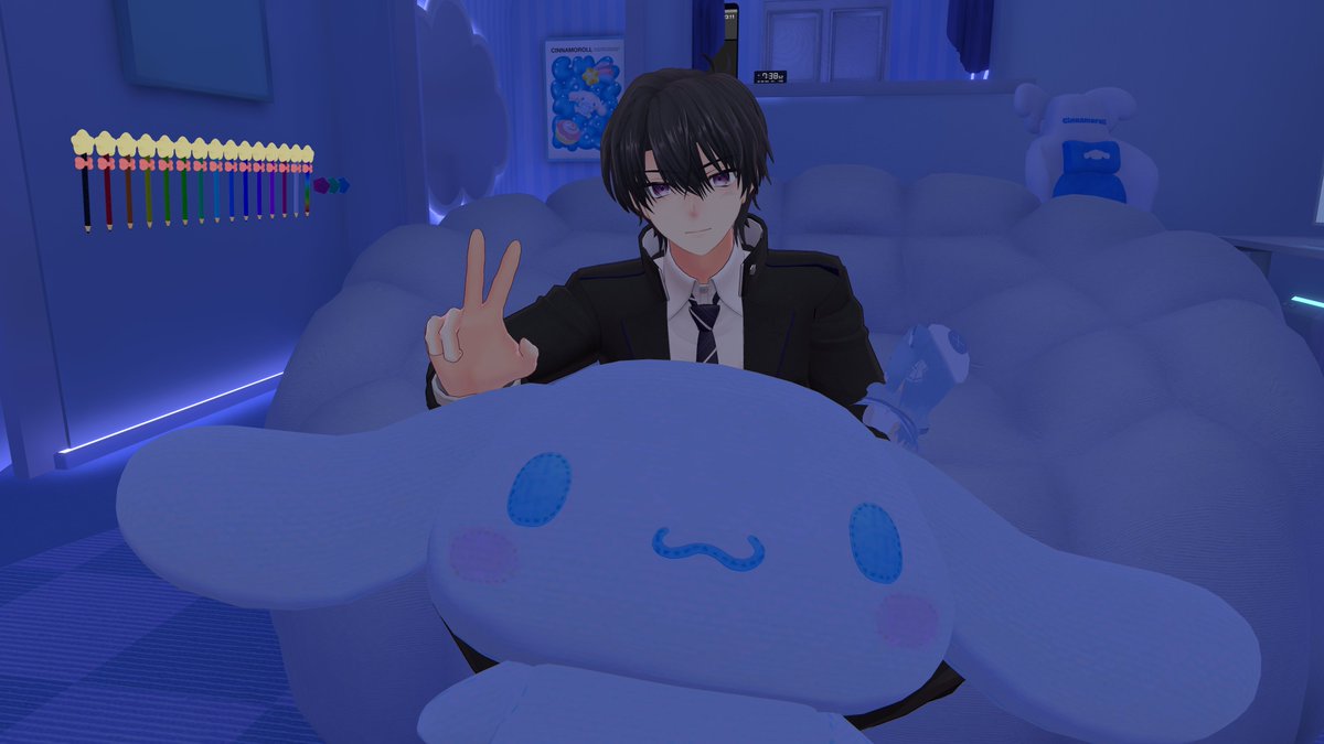 Gen_yozora's tweet photo. サンリオ大好き男これだけで大号泣
運営さんありがとう
#VRchat https://t.co/2NgbKdFg80