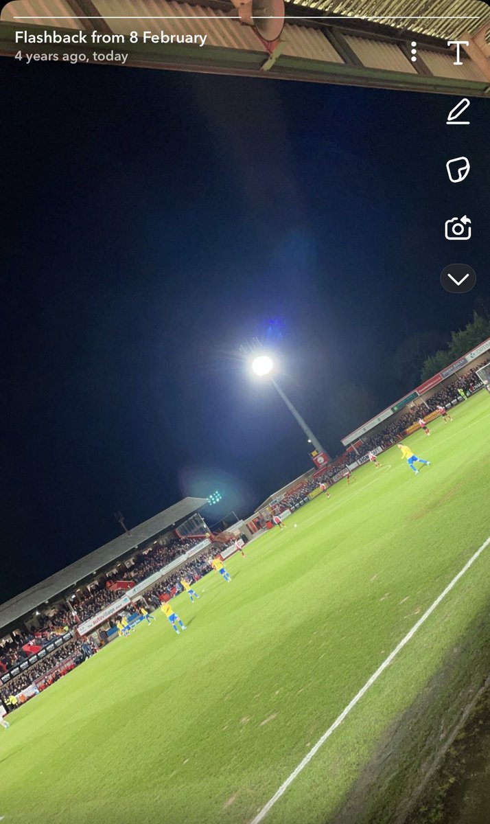 4 years ago a cold Tuesday night in Cheltenham.. how times have changed ❤️🤍

#SAFC