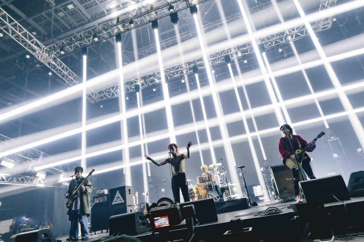 coldrain_jp's tweet photo. 【BLARE FEST. 2026】

💧ハルカミライ at WATER STAGE💧
📷 by Taku Fujii @fujii_taku 

#BLAREFEST #ブレアフェス https://t.co/MAS1chw2y8