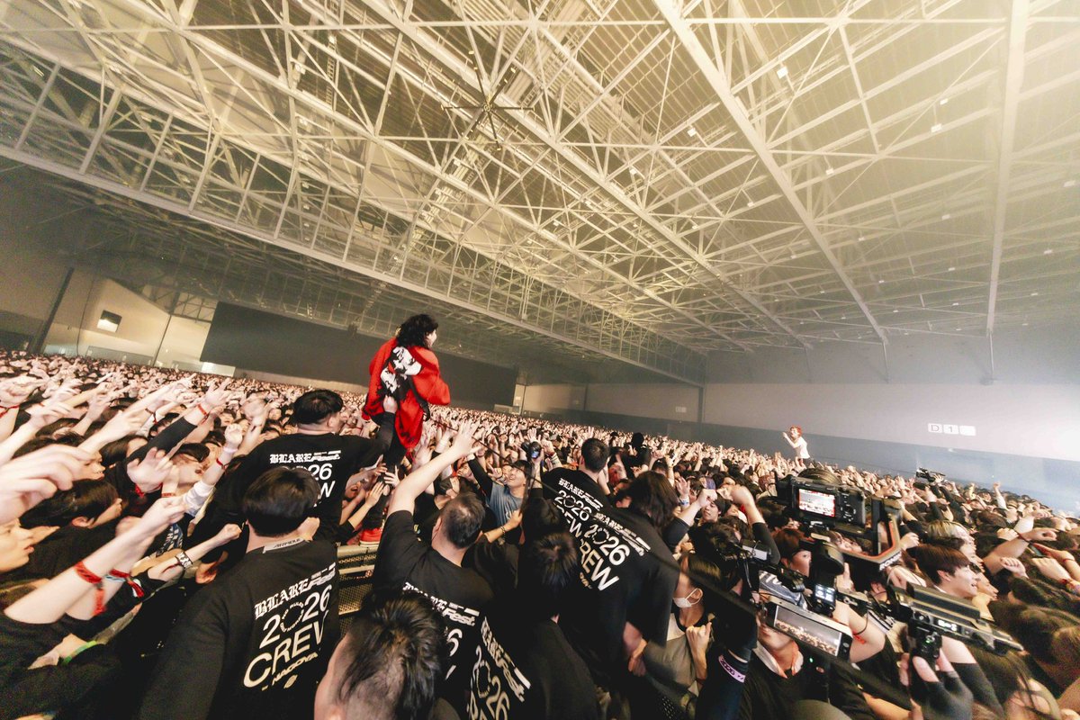 coldrain_jp's tweet photo. 【BLARE FEST. 2026】

💧ハルカミライ at WATER STAGE💧
📷 by Taku Fujii @fujii_taku 

#BLAREFEST #ブレアフェス https://t.co/MAS1chw2y8