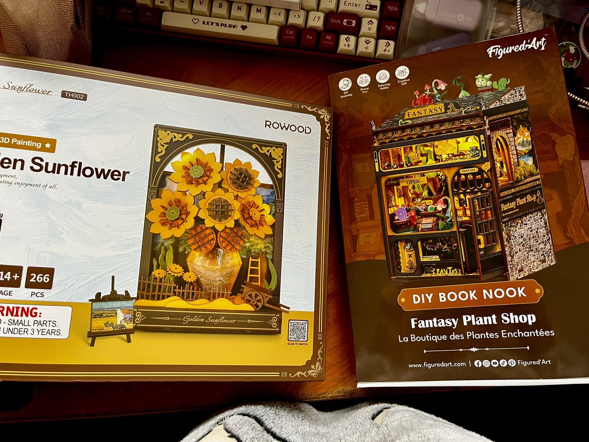 Bu ikisini yapmak icin sabirsizlaniyorum ama hangisinden baslasam karar veremiyorum