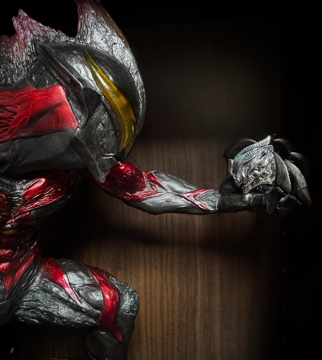 ウルトラマンベリアルスカルのシルバーリング、限定10個だったけど無事