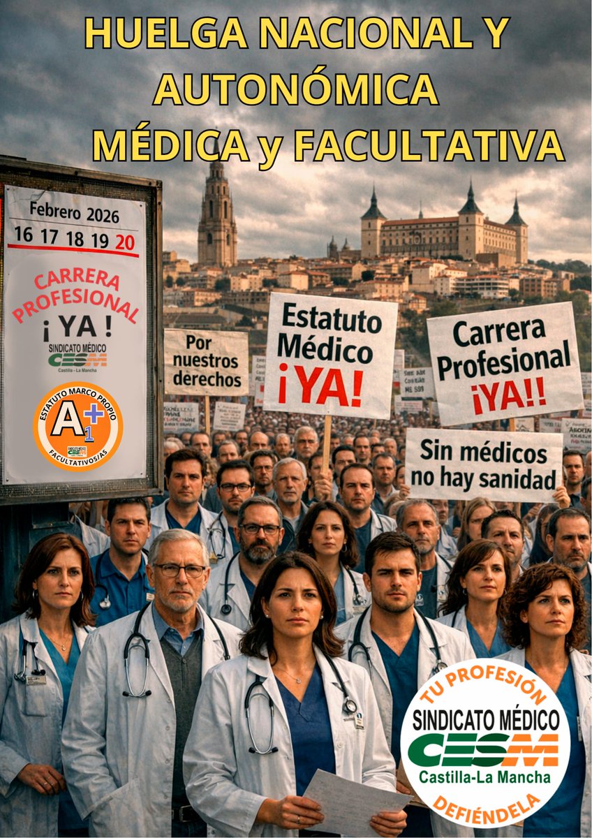 Sindicato Médico CESM Castilla La Mancha tweet media