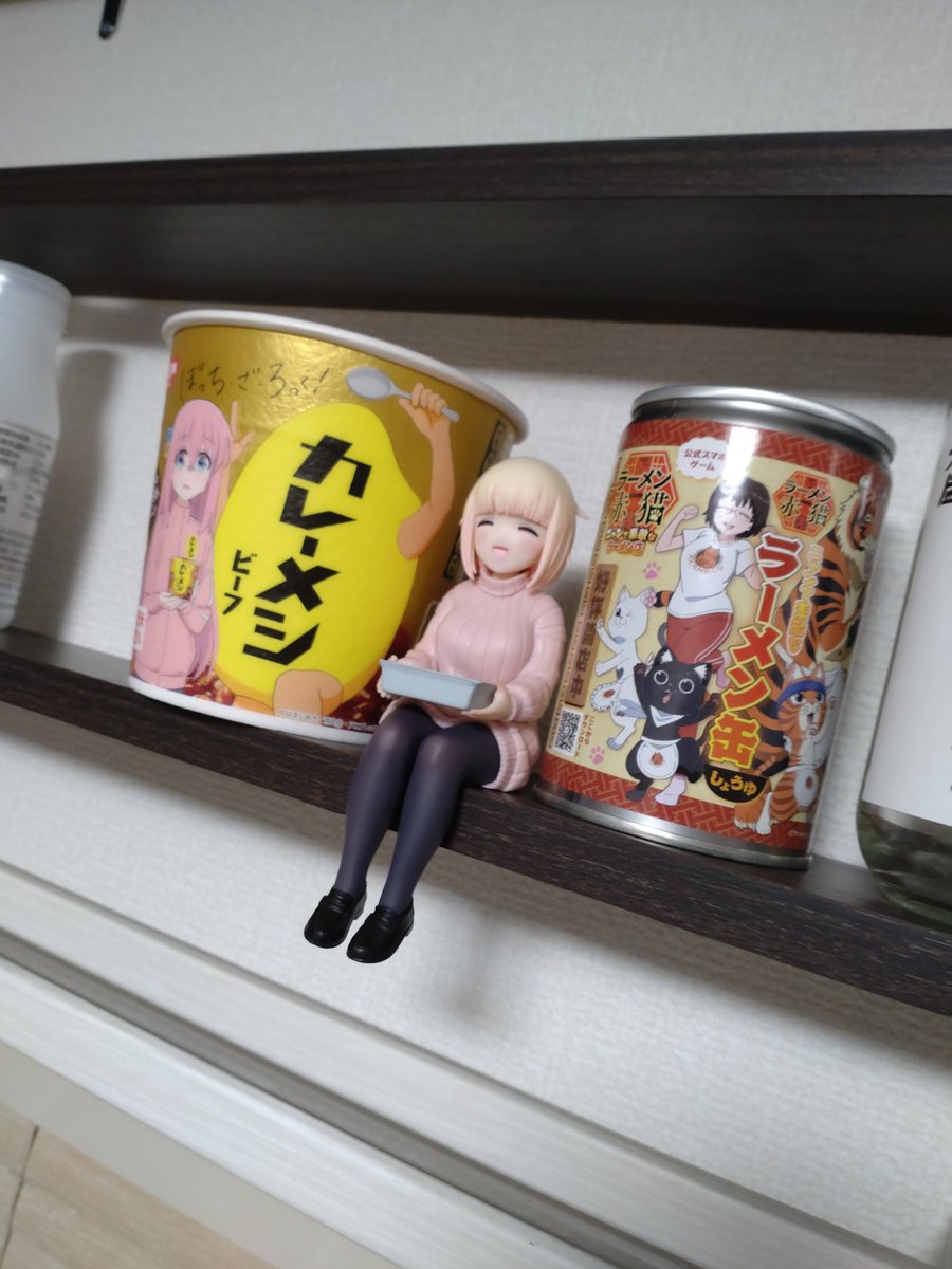 mintfizz's tweet image. もちづきさんのヌードルストッパー見つけて速攻でゲット。マジ顔も付いてるよ。