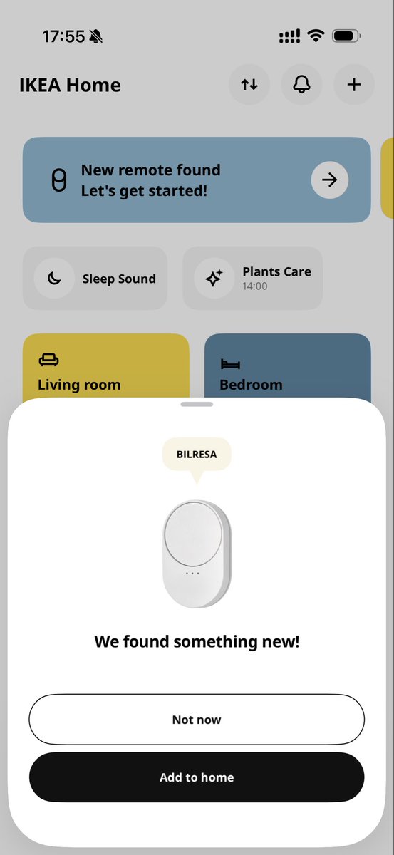 zhounanyu's tweet image. 😍the IKEA wheel can control three groups of Lights/#Sonos speakers/plugs