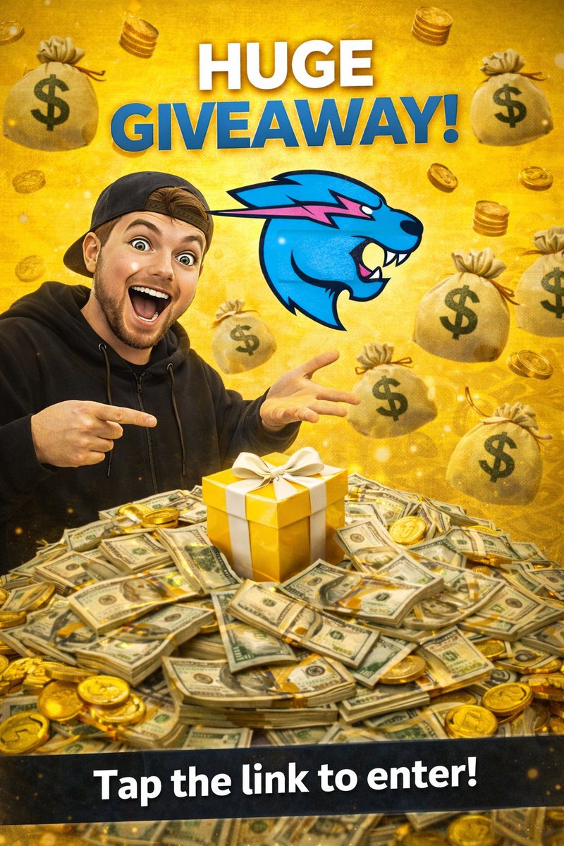 Today at 10:30am <a href="/MrBeast/">MrBeast</a> is hosting one of the largest giveaways ever on <a href="/Whatnot/">Whatnot</a>. Make sure you're registered asap to participate whatnot.com/invite/mihawk99 #prize #Giveaway #MrBeast #whatnot