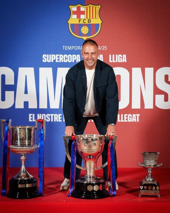 ❗️Hansi Flick se plantearía dimitir como entrenador del Barça al final de la temporada si otro candidato que no sea Joan Laporta gana las elecciones.

— <a href="/marca/">MARCA</a>