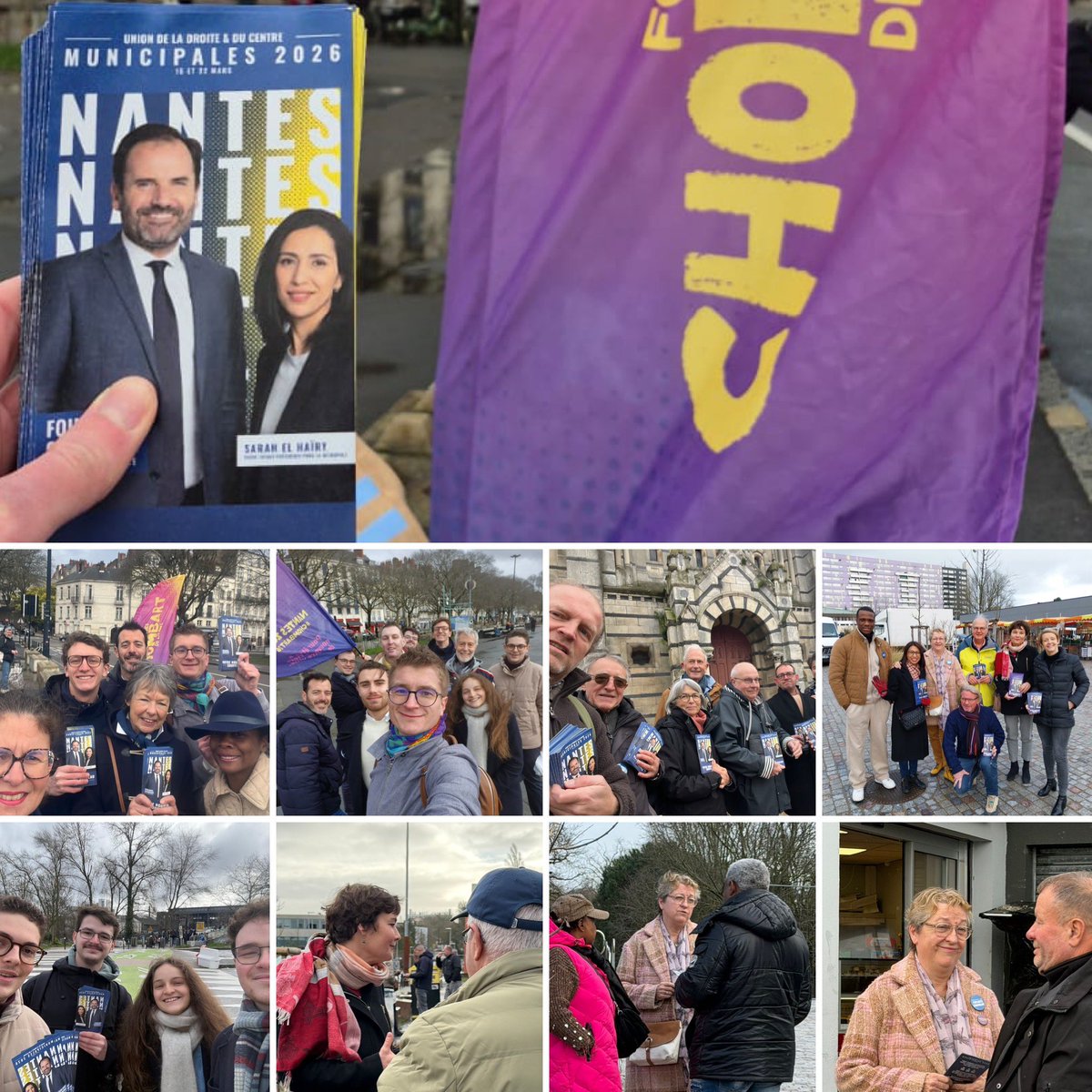 Un samedi de campagne… comme les autres, sur tous les quartiers de la ville!
#nantes #Municipales2026 #chombart2026