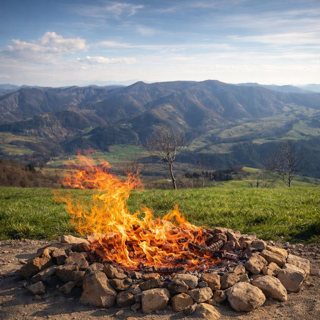 Il vulcano più piccolo del mondo è in Italia: il mistero del Monte Busca tra fuoco eterno e leggenda corrierenerd.it/monte-busca/