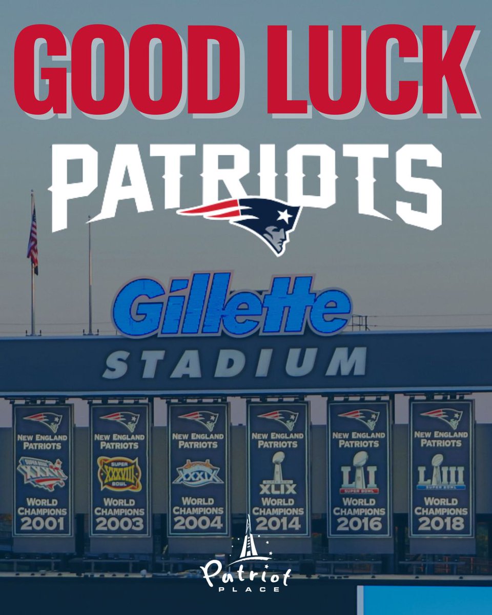 PatriotPlace's tweet image. WE ALL WE GOT. WE ALL WE NEED. ❤️🤍💙

Best of luck to the @Patriots in Super Bowl LX!