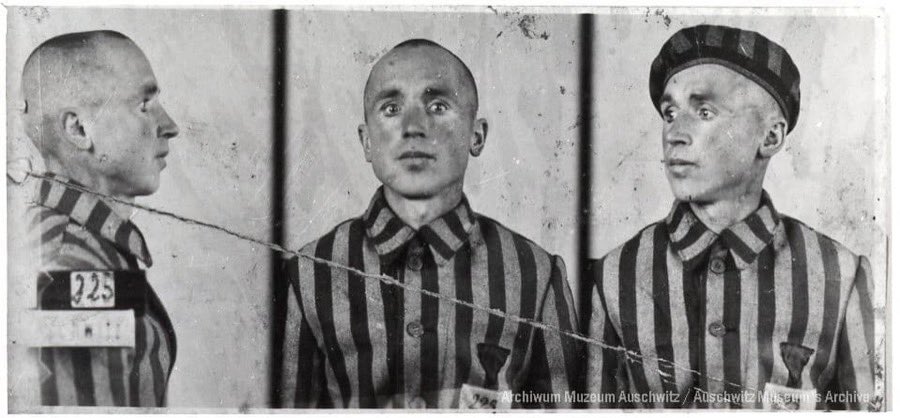 AuschwitzMuseum's tweet image. 8 February 1901 | A Pole, Walenty Ostrowski, was born in Błędowa. A teacher. 

He was deported to #Auschwitz from Tarnów on 14 June 1940 in the first transport of Poles to the camp.
No. 225
He perished in the camp on 15 August 1942.
---

▶ Watch a short video about the first…