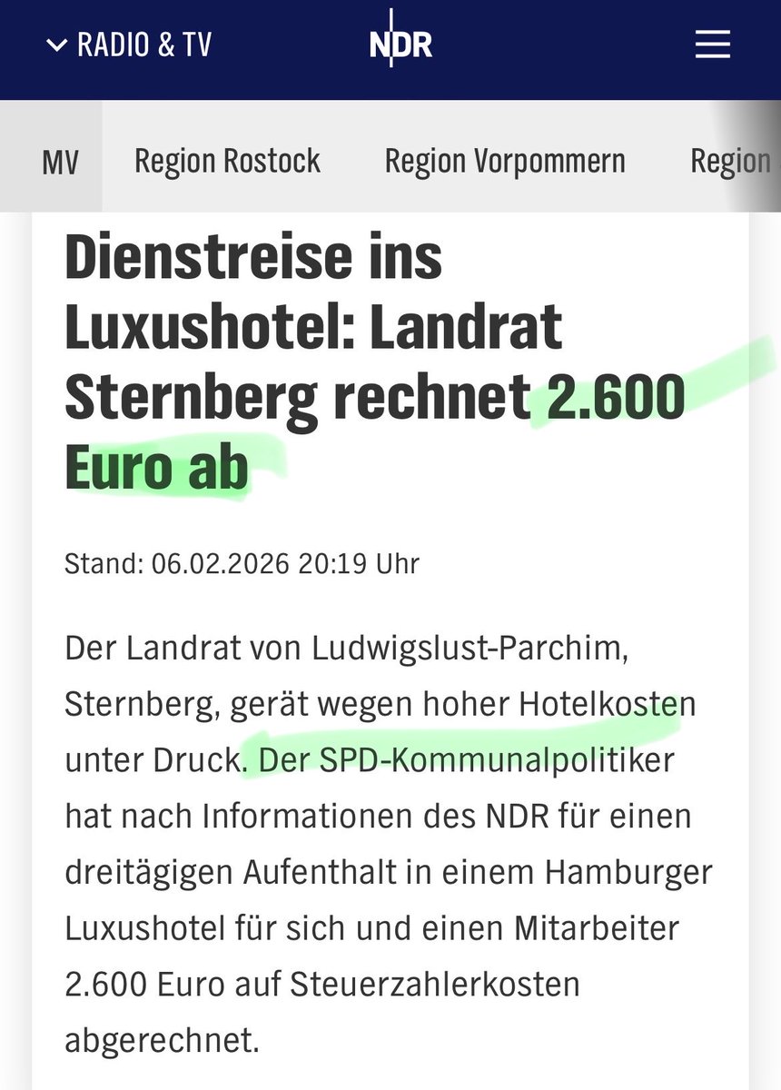 Der Landrat. SPD. 
Nennt sich Arbeiterpartei. Weil sie uns für sich arbeiten lassen.