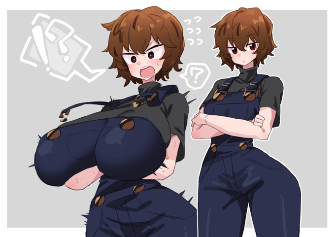 skebより、よその娘を描かせていただきました…!🙇
ボーイッシュショートカット娘には膨乳させよ…☺(古くから伝わることわざ) 