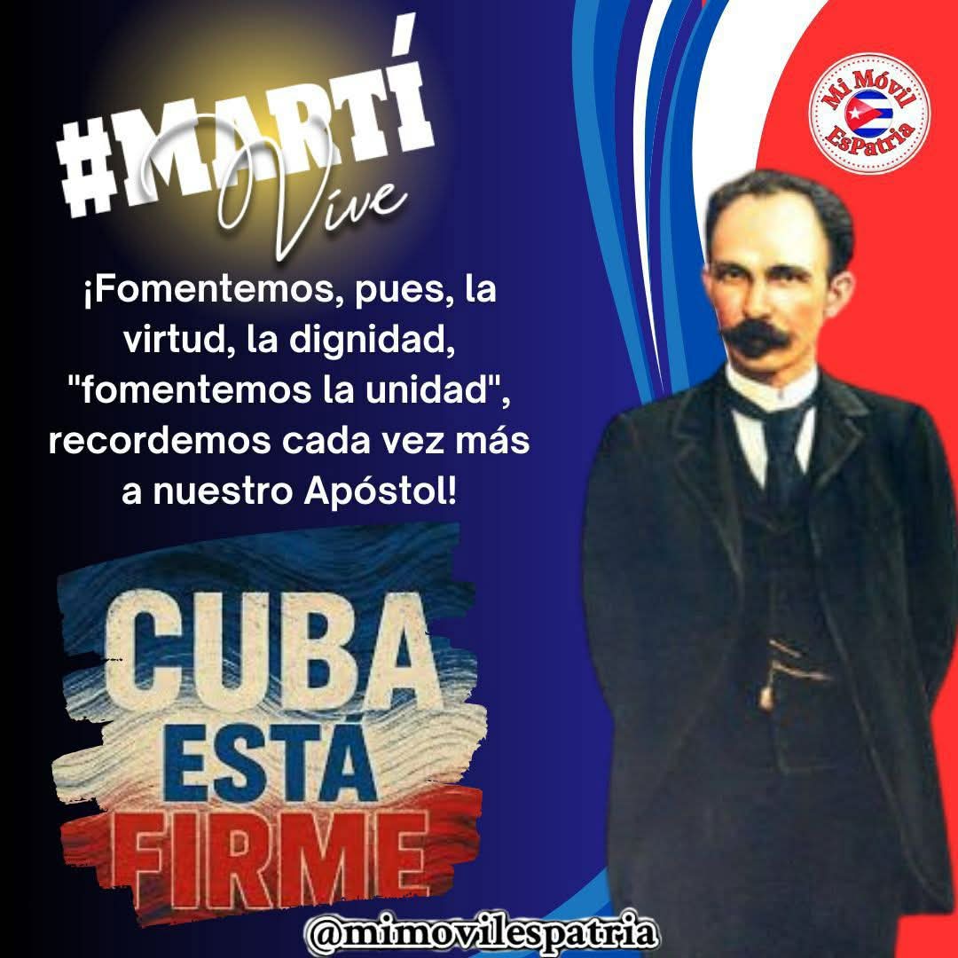 A la manera del maestro, en tiempos de amenazas y sanciones genocidas contra el pueblo de #Cuba, la virtud y solidaridad, son la mejor expresión de unidad.

#UnidosXCuba #CubaEstáFirme
#YoSigoAMiPresidente <a href="/DiazCanelB/">Miguel Díaz-Canel Bermúdez</a>