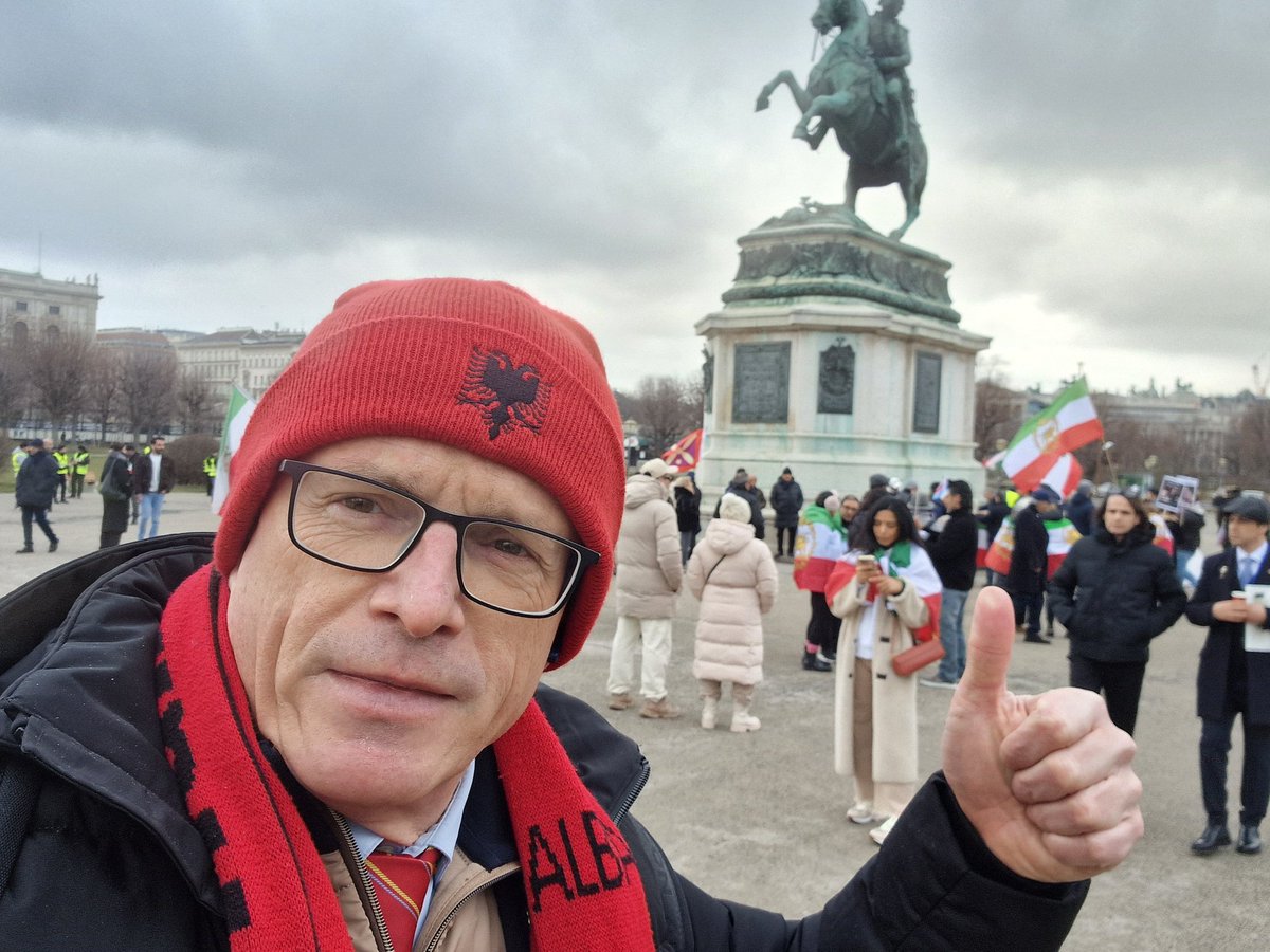 GunterFehlinger's tweet image. A big #JavidShah from Vienna to Free World 
Time for regime change is now