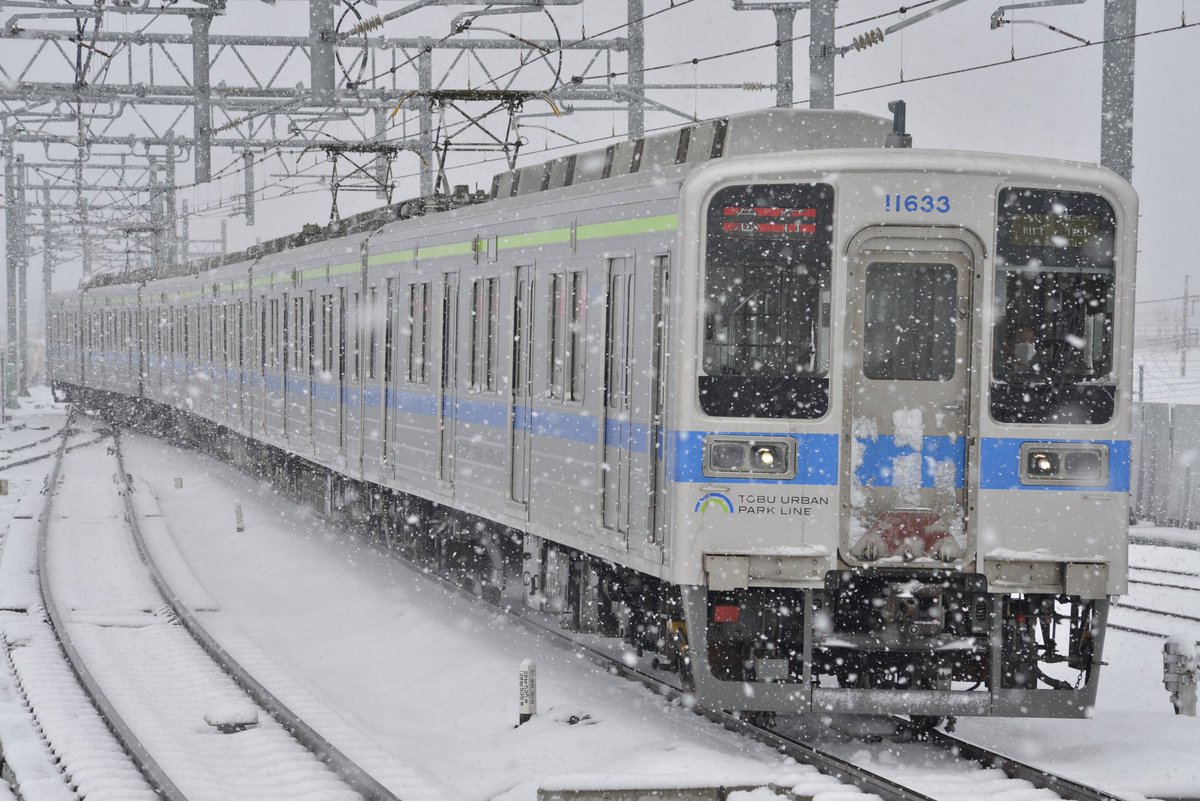 みつきのホワイトクリスマス(野田線ver.) ※1年2ヶ月遅れ #撮り鉄 #東武