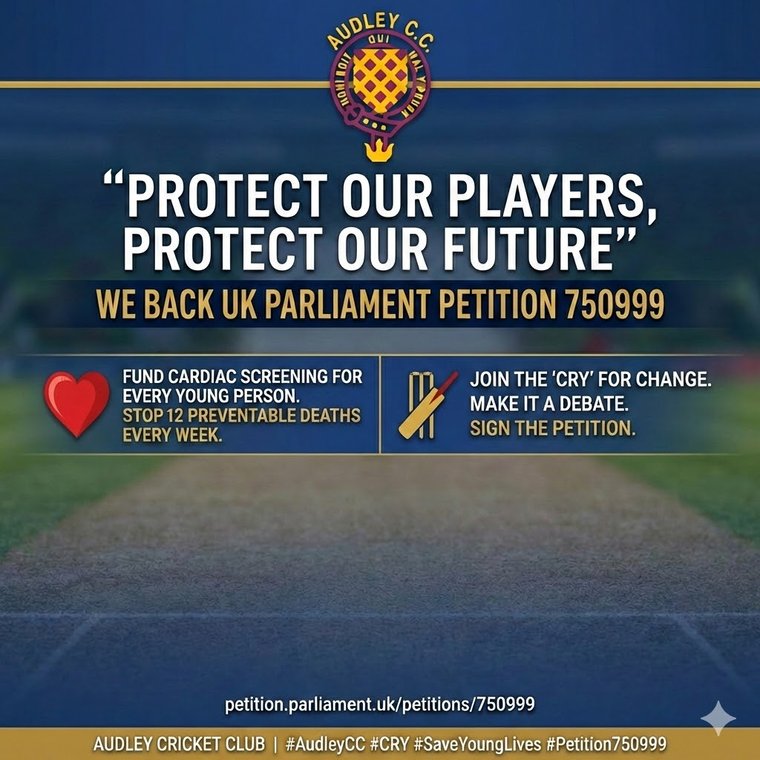 Audley Cricket Club tweet media