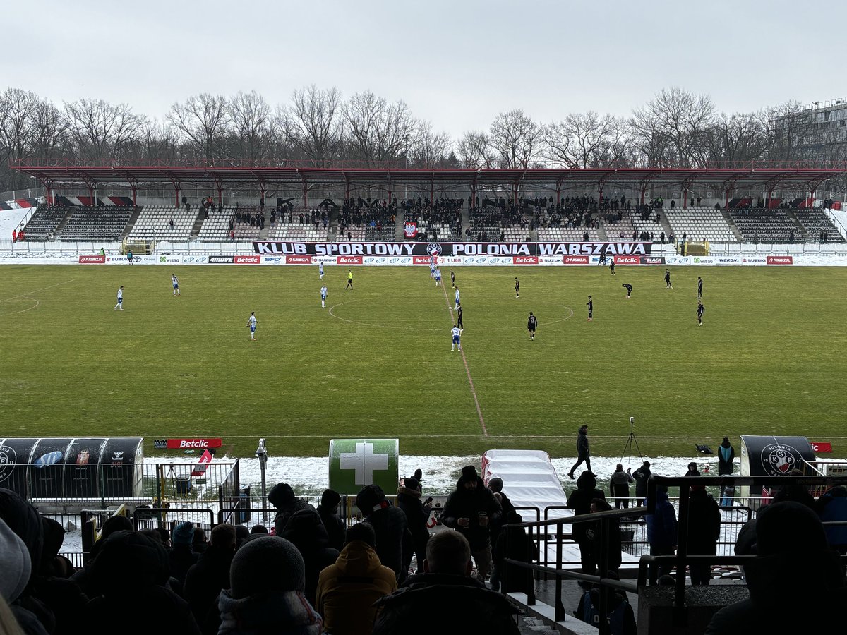 MarcinPluska's tweet photo. Polonia Warszawa - Stal Mielec https://t.co/quBK1Qwa1f