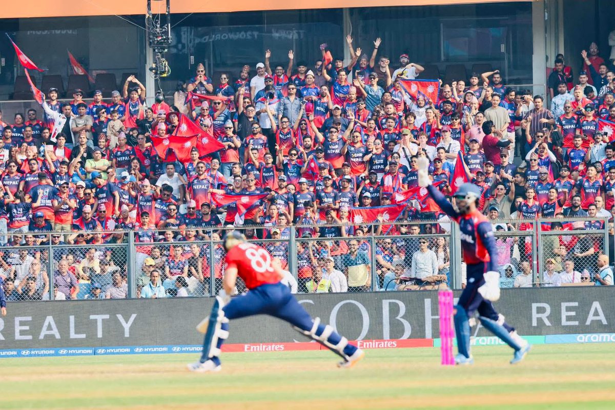 यो मन त मेरो नेपाली हो: Blue &amp; Red in Mumbai! ❤️🇳🇵